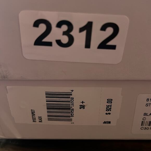 Stella McCartney Stella 100 Ankle Strap Chain Stiletto Heels NEW EU 38.5 US 8.5 - Picture 9 of 10